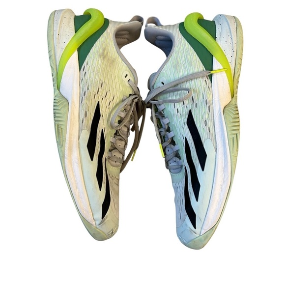 Adidas Adizero Cybersonic Shoes Tennis Pickleball Court Sneakers Size 11.5 Lime - Picture 7 of 11